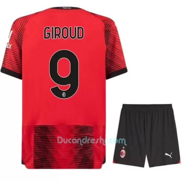 Dres AC Milan Olivier Giroud 9 Dječji Domaći 2023/24