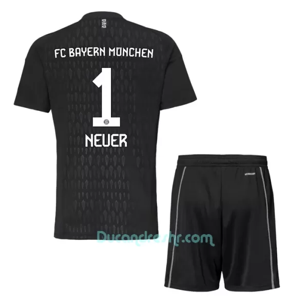 Dres FC Bayern Munich Manuel Neuer 1 Golmanski Dječji Domaći 2023/24