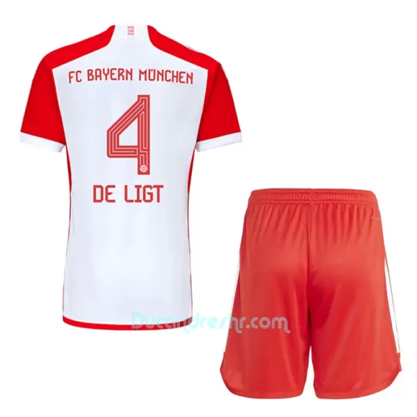 Dres FC Bayern Munich Matthijs de Ligt 4 Dječji Domaći 2023/24