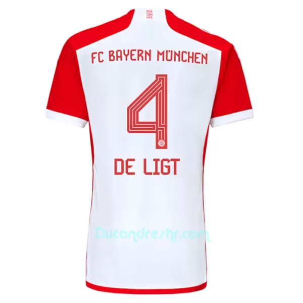 Dres FC Bayern Munich Matthijs de Ligt 4 Dječji Domaći 2023/24