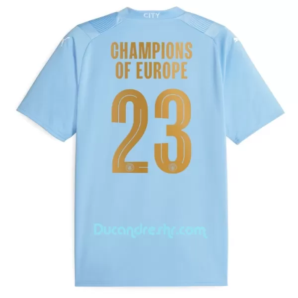 Dres Manchester City Champions of Europe Dječji Domaći 2023/24