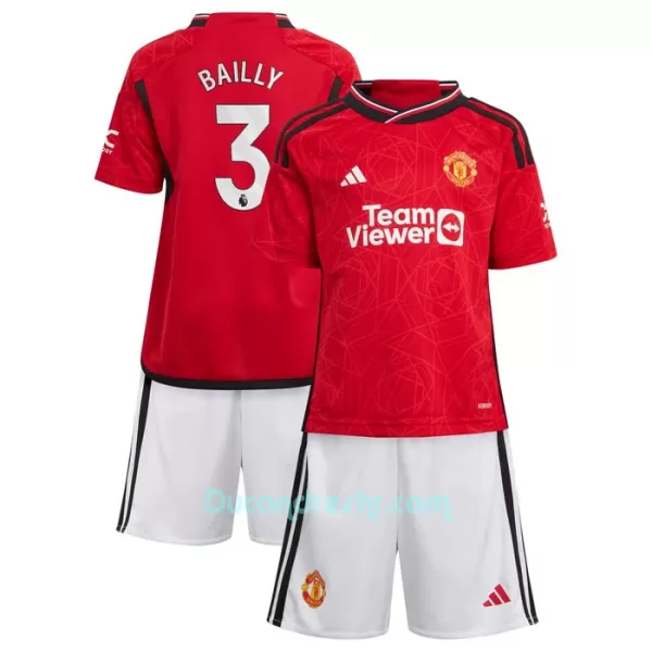 Dres Manchester United Bailly 3 Dječji Domaći 2023/24