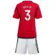 Dres Manchester United Bailly 3 Dječji Domaći 2023/24