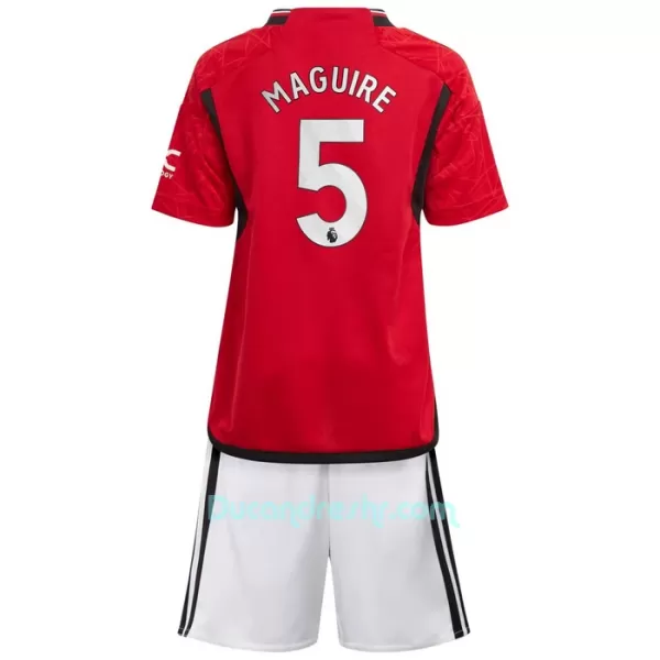 Dres Manchester United Harry Maguire 5 Dječji Domaći 2023/24