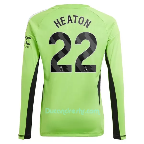 Dres Manchester United Heaton 22 Golmanski Domaći 2023/24 Dugi Rukav