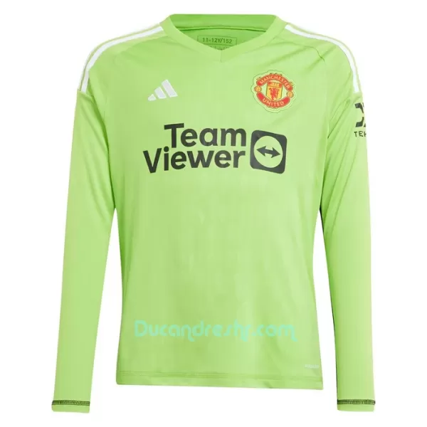 Dres Manchester United Heaton 22 Golmanski Domaći 2023/24 Dugi Rukav