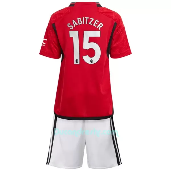 Dres Manchester United Sabitzer 15 Dječji Domaći 2023/24