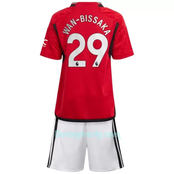 Dres Manchester United Wan-Bissaka 29 Dječji Domaći 2023/24