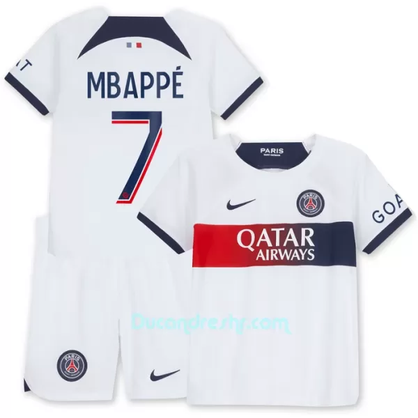 Dres Paris Saint-Germain Kylian Mbappé 7 Dječji Gostujući 2023/24