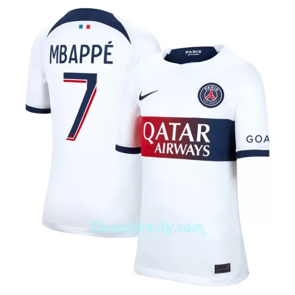 Dres Paris Saint-Germain Kylian Mbappé 7 Ženski Gostujući 2023/24