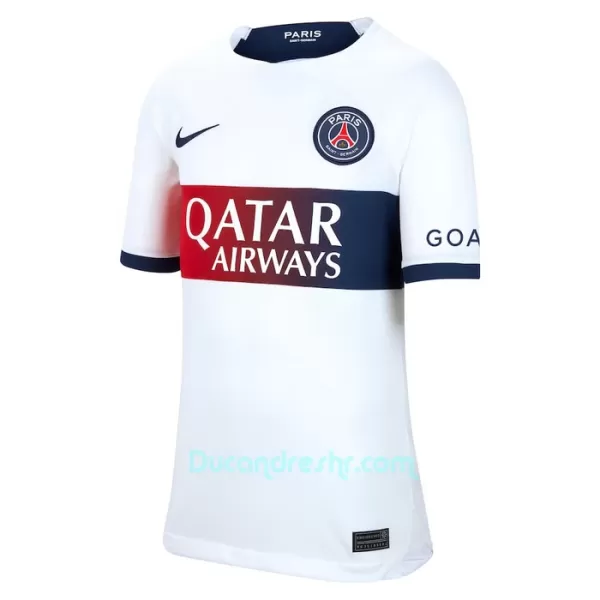 Dres Paris Saint-Germain Kylian Mbappé 7 Ženski Gostujući 2023/24