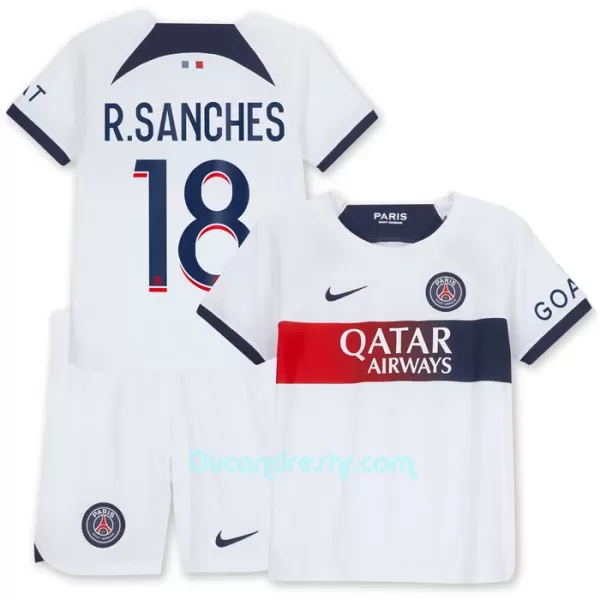 Dres Paris Saint-Germain R.Sanches 18 Dječji Gostujući 2023/24