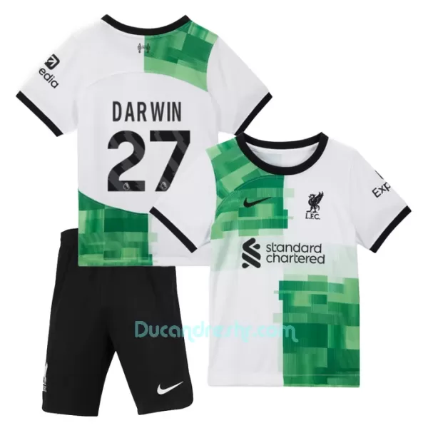 Dres Liverpool Darwin Núñez 27 Dječji Gostujući 2023/24