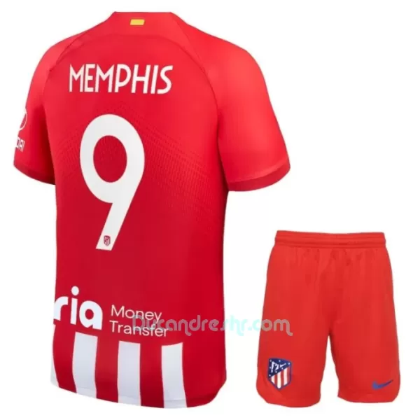 Dres Atlético Madrid Memphis Depay 9 Dječji Domaći 2023/24