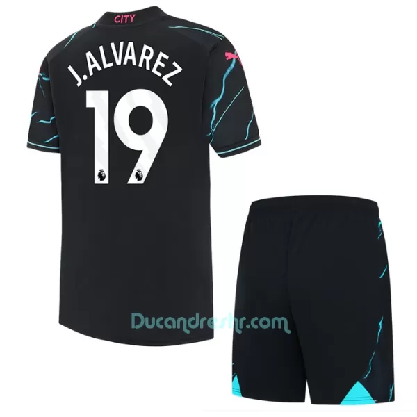 Dres Manchester City Julián Álvarez 19 Dječji Treći 2023/24