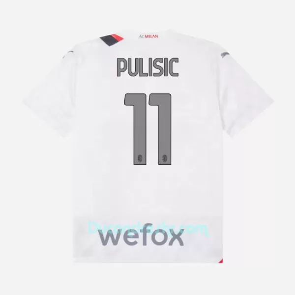 Dres AC Milan Christian Pulišić 11 Dječji Gostujući 2023/24