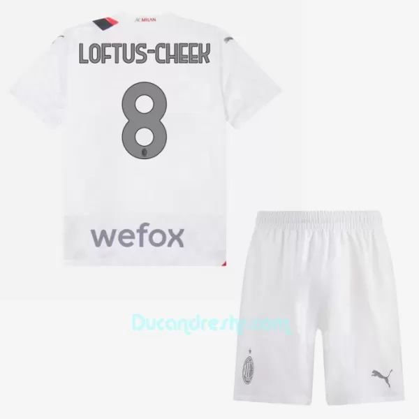 Dres AC Milan Loftus-Cheek 8 Dječji Gostujući 2023/24