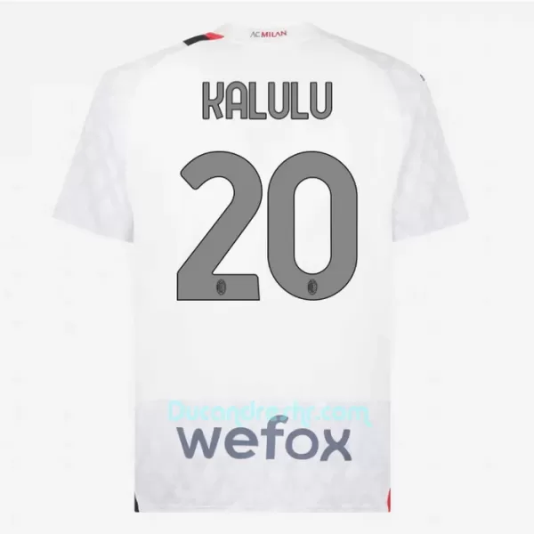 Dres AC Milan Pierre Kalulu 20 Gostujući 2023/24