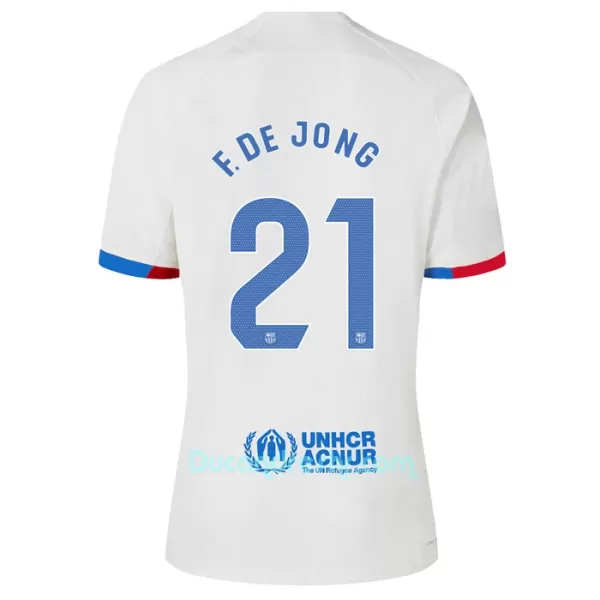 Dres FC Barcelona Frenkie de Jong 21 Dječji Gostujući 2023/24