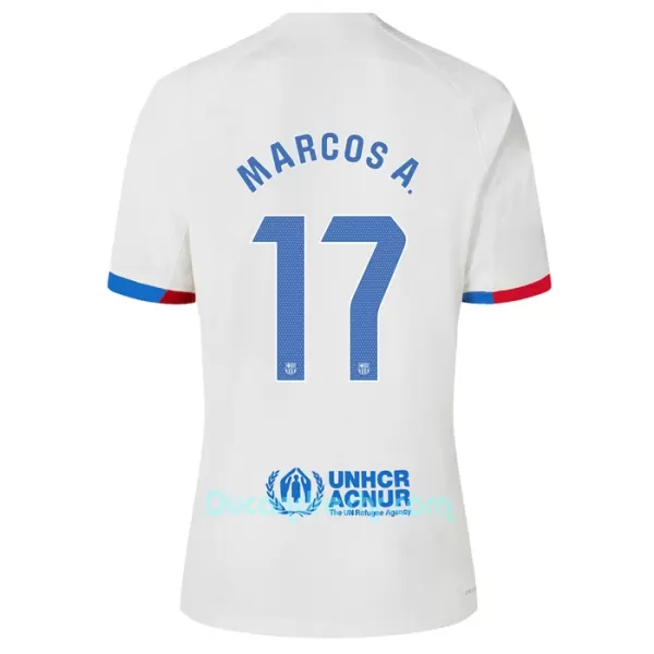 Dres FC Barcelona Marcos A. 17 Gostujući 2023/24