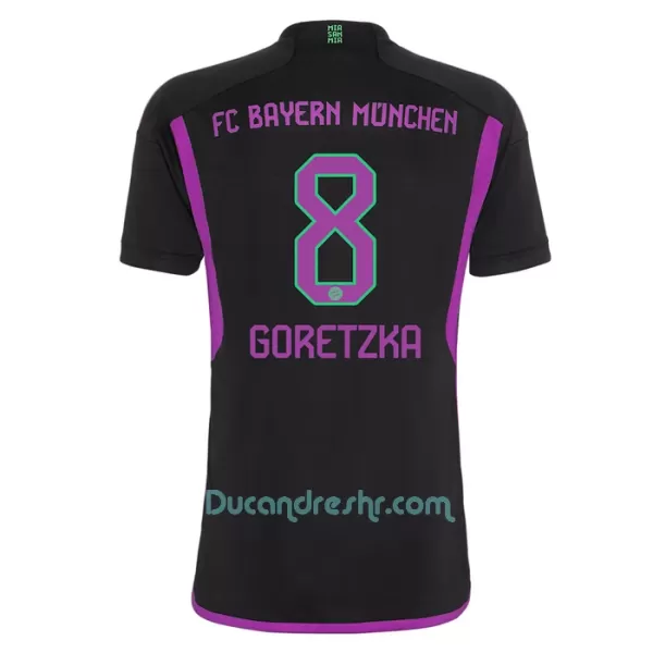 Dres FC Bayern Munich Goretzka 8 Gostujući 2023/24