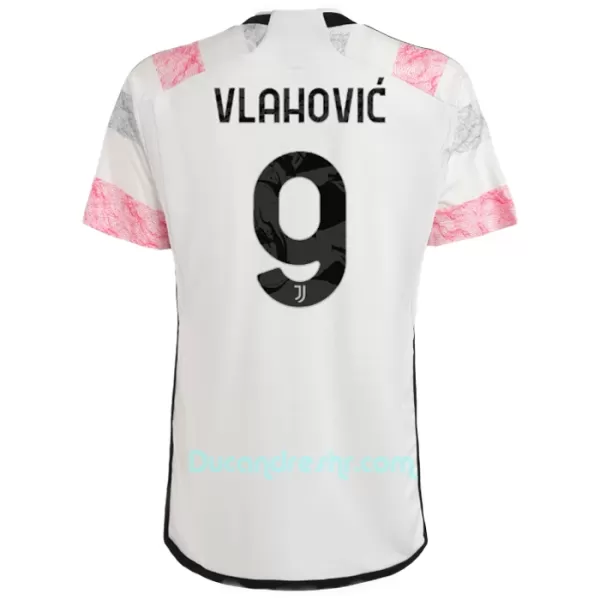 Dres Juventus Dušan Vlahovic 9 Dječji Gostujući 2023/24