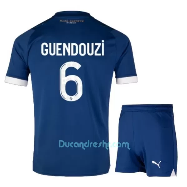 Dres Olympique Marseille Guendouzi 6 Dječji Gostujući 2023/24