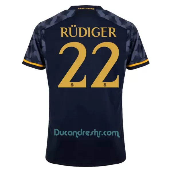 Dres Real Madrid Antonio Rudiger 22 Gostujući 2023/24