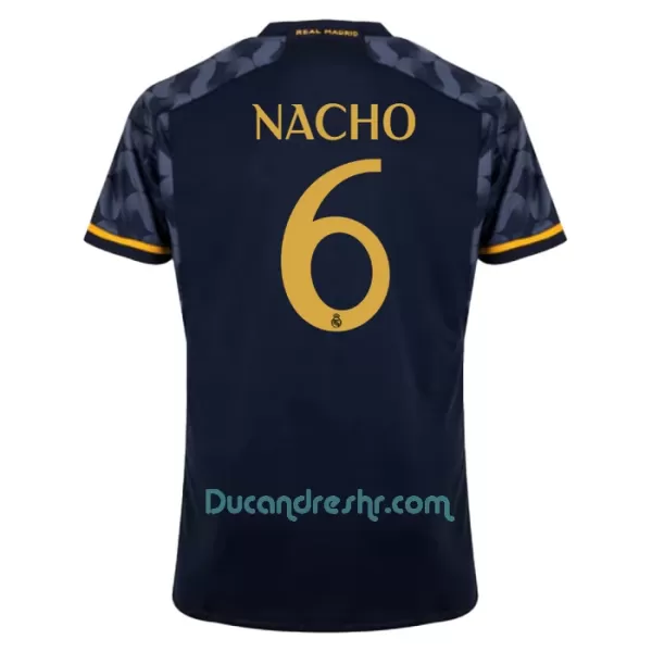 Dres Real Madrid Nacho 6 Gostujući 2023/24