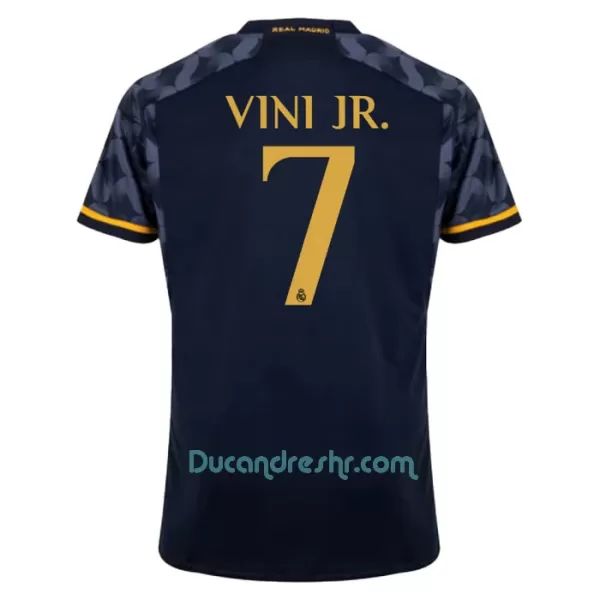 Dres Real Madrid Vinicius Junior 7 Gostujući 2023/24