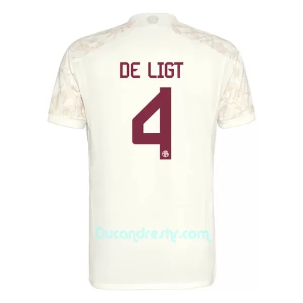 Dres FC Bayern Munich Matthijs de Ligt 4 Champions League Dječji Treći 2023/24