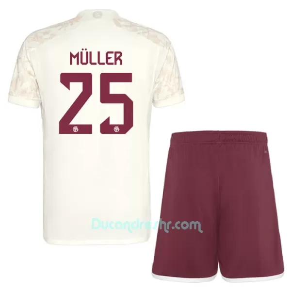 Dres FC Bayern Munich Thomas Müller 25 Champions League Dječji Treći 2023/24