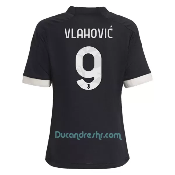 Dres Juventus Dušan Vlahovic 9 Dječji Treći 2023/24