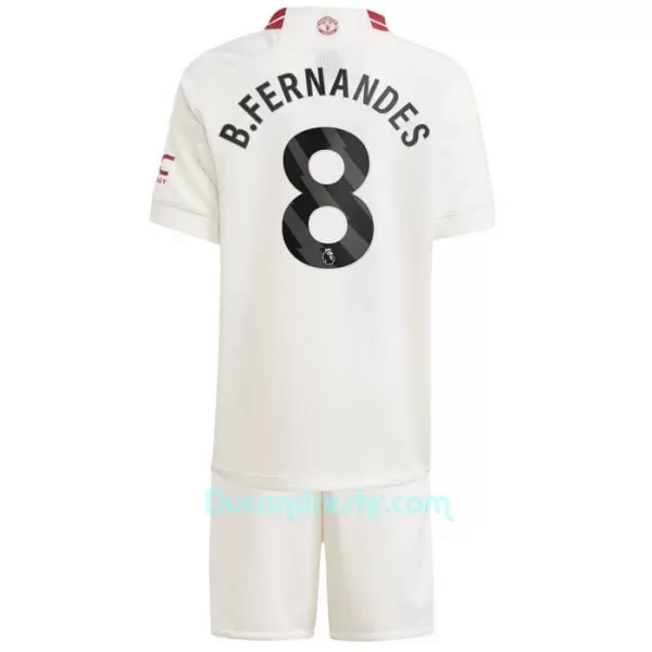 Dres Manchester United Bruno Fernandes 8 Dječji Treći 2023/24