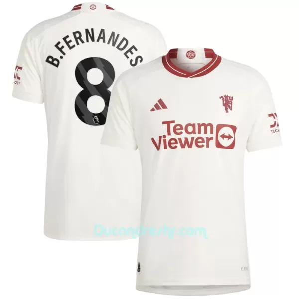 Dres Manchester United Bruno Fernandes 8 Treći 2023/24