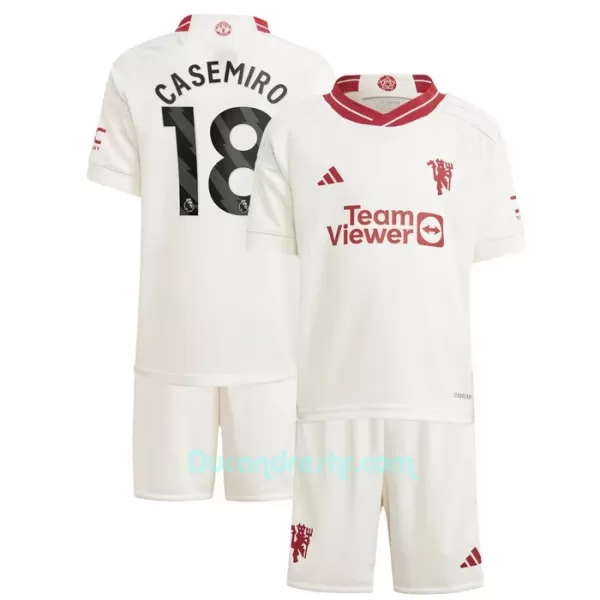 Dres Manchester United Casemiro 18 Dječji Treći 2023/24