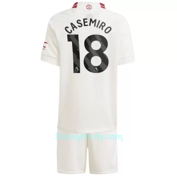 Dres Manchester United Casemiro 18 Dječji Treći 2023/24