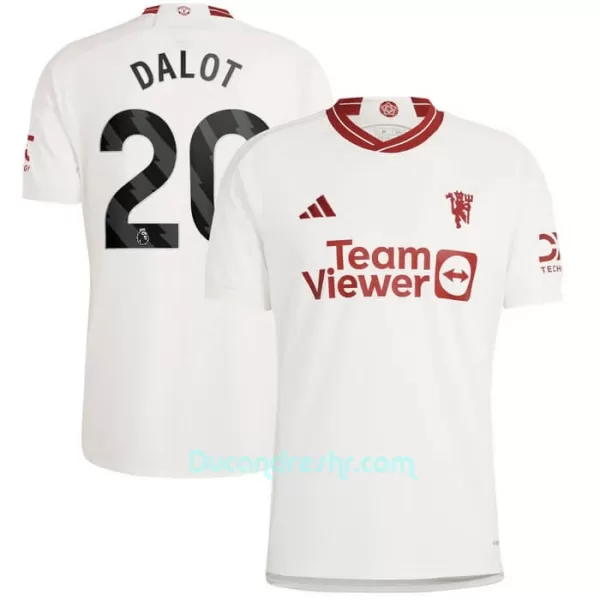 Dres Manchester United Diogo Dalot 20 Treći 2023/24