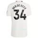 Dres Manchester United Donny Van de Beek 34 Treći 2023/24