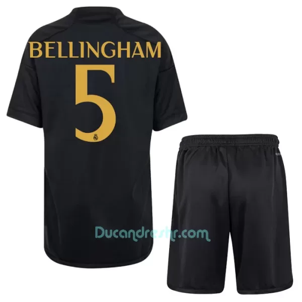 Dres Real Madrid Jude Bellingham 5 Dječji Treći 2023/24