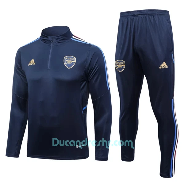 Arsenal Komplet Sweatshirts 2023/24 Plava