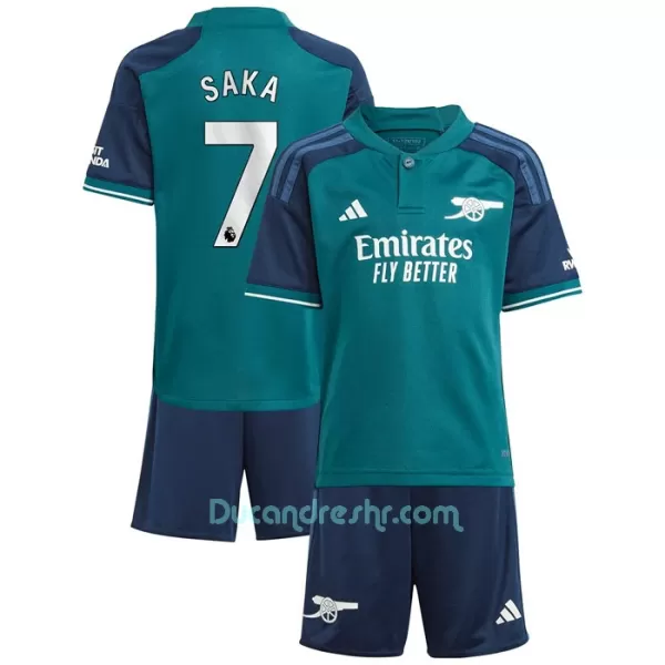 Dres Arsenal Bukayo Saka 7 Dječji Treći 2023/24