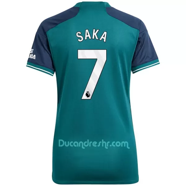 Dres Arsenal Bukayo Saka 7 Ženski Treći 2023/24