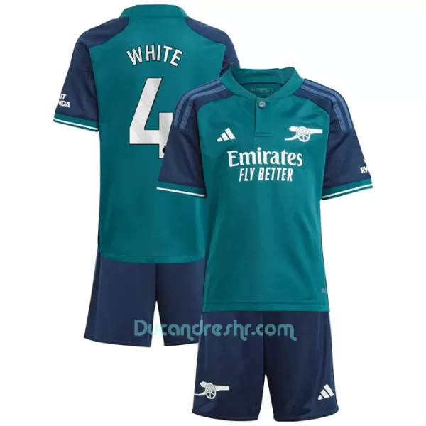 Dres Arsenal White 4 Dječji Treći 2023/24