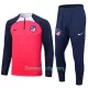 Atlético Madrid Komplet Sweatshirts 2023/24 Crvena