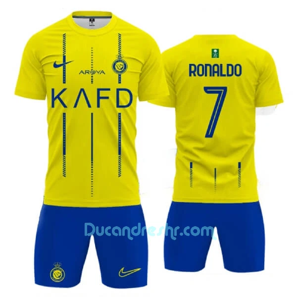 Dres Al-Nassr FC Cristiano Ronaldo 7 Dječji Domaći 2023/24