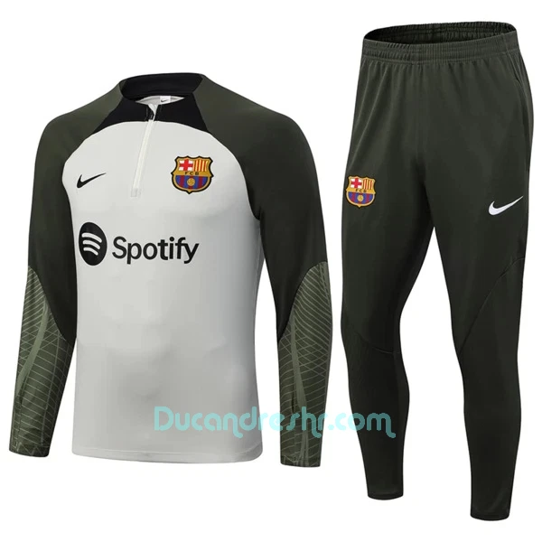 FC Barcelona Komplet Sweatshirts 2023/24 Sivo