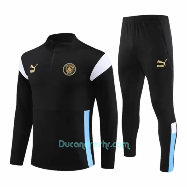 Manchester City Komplet Sweatshirts 2023/24 Crno