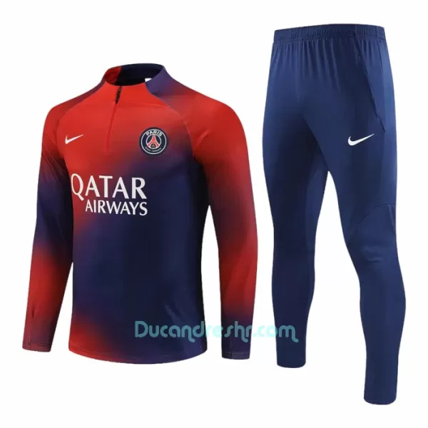 Paris Saint-Germain Komplet Sweatshirts 2023/24 Crvena