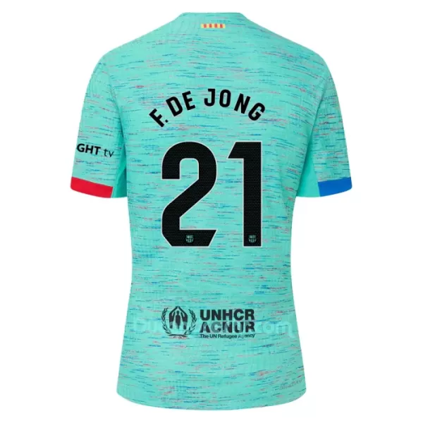 Dres FC Barcelona Frenkie de Jong 21 Dječji Treći 2023/24